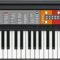 Yamaha PSR-F50 Keyboard (61-Tasten, LED-Display, 6 Watt)